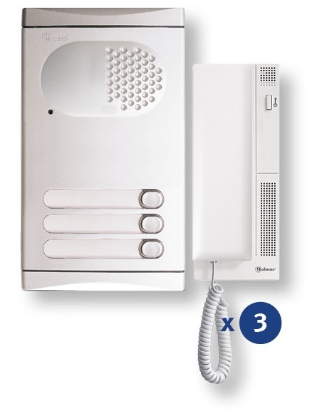 KIT PORTERO GOLMAR AUDIO 4130/AL 3P.