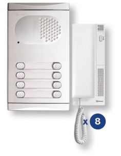 KIT PORTERO GOLMAR AUDIO 4280/AL 8P.