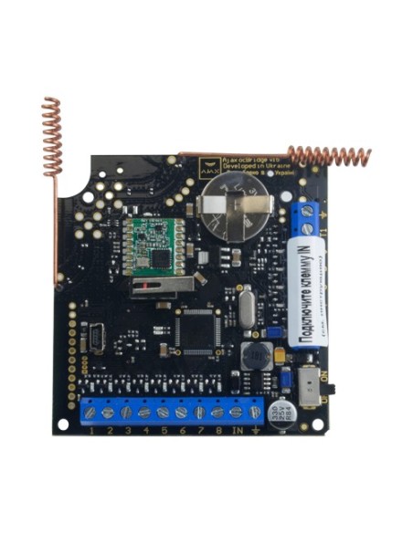 MÓDULO DE INTEGRACIÓN - DISPOSITIVOS AJAX CON CENTRAL CABLEADA - HASTA 100 DISPOSITIVOS AJAX - 8 ZONAS DE ALARMA PARA LA CENTRAL