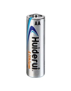 HUIDERUI - PILA AA / FR6 / FR14505 / 15LF - VOLTAJE 1.5 V - LITIO - CAPACIDAD NOMINAL 3000 MAH - COMPATIBLE CON PRODUCTOS DEL CA