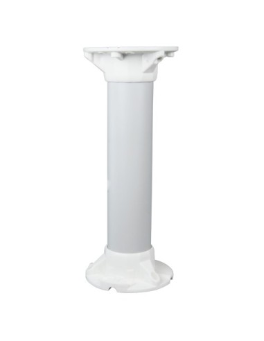 SOPORTE TECHO - ALTURA 25 CM X 10 (Ø) CM - APTO PARA USO EN INTERIOR Y EXTERIOR - COLOR BLANCO - FABRICADO EN PLÁSTICO
