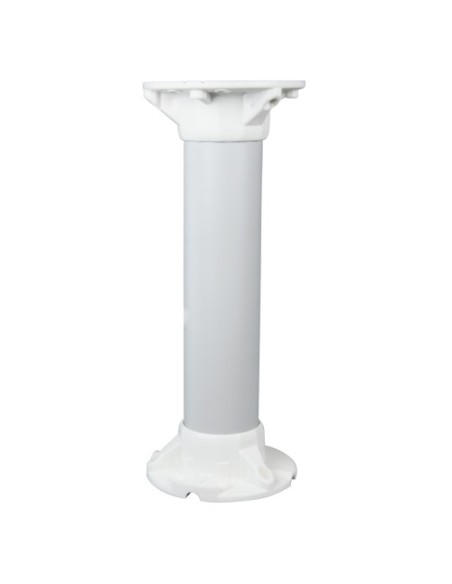 SOPORTE TECHO - ALTURA 25 CM X 10 (Ø) CM - APTO PARA USO EN INTERIOR Y EXTERIOR - COLOR BLANCO - FABRICADO EN PLÁSTICO