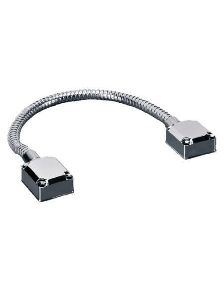 PASACABLES PARA PUERTAS - TUBO FLEXIBLE - MATERIAL METÁLICO - PROTEGE CABLES DE DAÑOS - APTO PARA TODO TIPO DE PUERTAS - 480 (AL