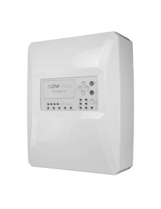 CENTRAL CONVENCIONAL DE 4 ZONAS - 2 SALIDA DE SIRENA - 2 SALIDAS DE ALARMA Y FALLO Y 2 SALIDAS DE RELÉ CONFIGURABLES - SALIDA PA