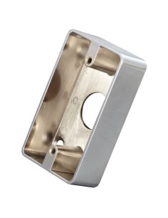 CAJA PARA PULSADOR - COMPATIBLE CON ISK-841D - INSTALACIÓN DE SUPERFICIE - FABRICADO EN ALEACIÓN DE ZINC - RESISTENTE Y DURADERO
