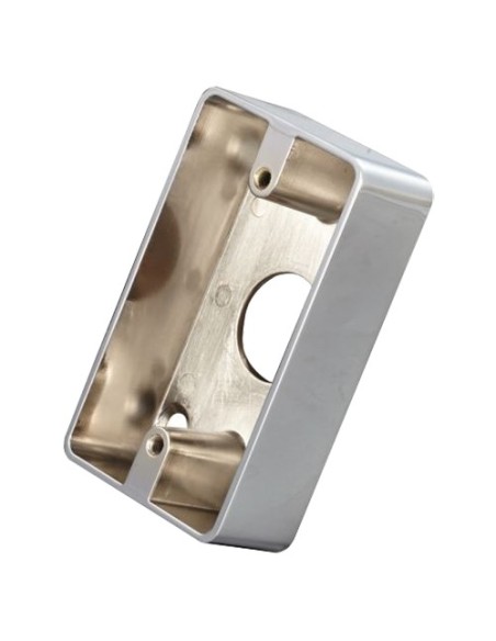 CAJA PARA PULSADOR - COMPATIBLE CON ISK-841D - INSTALACIÓN DE SUPERFICIE - FABRICADO EN ALEACIÓN DE ZINC - RESISTENTE Y DURADERO