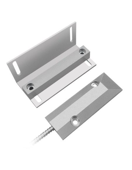 CONTACTO MAGNÉTICO - APTO PARA INSTALAR EN METAL - TECNOLOGÍA REED ALTA POTENCIA - SISTEMA DE CONEXIÓN DE 2 HILOS - RESISTENCIA