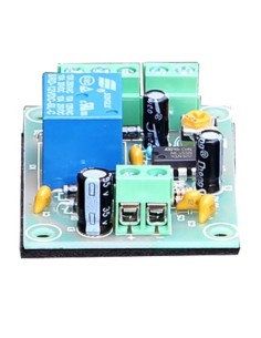 RELAY MODULE - SETS A DELAY UP TO 30 SECONDS - INPUT FOR PUSH BUTTON - SMALL SIZE - FOR ALL TYPES OF DOORS - POWER SUPPLY DC 12
