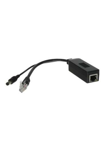 POE SPLITTER_x000D_ - FOR IP CAMERAS WITHOUT POE_x000D_ - INPUT RJ45 (POE)_x000D_ - OUTPUT RJ45 AND JACK_x000D_ - MAX POWER 25 