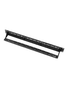 PATCH PANEL VACIO DE 24 PUERTOS UTP/RJ45 - FORMATO ENRACKABLE 1U - SIN ELECTRÓNICA - TAMAÑO 1U PARA FACILITAR LA INSTALACIÓN - D