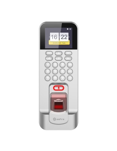 CONTROL DE ACCESO Y PRESENCIA - HUELLA, TARJETA EM Y PIN - 3.000 USUARIOS | 100.000 REGISTROS - TCP/IP, WIFI, USB, WIEGAND Y MOD