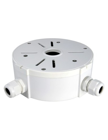 ANSCHLUSSBOX - FÜR BULLET- ODER DOME-KAMERAS - GEEIGNET FÜR DEN AUßENBEREICH - DECKEN- ODER WANDINSTALLATION - KABELSTIFT / MEHR