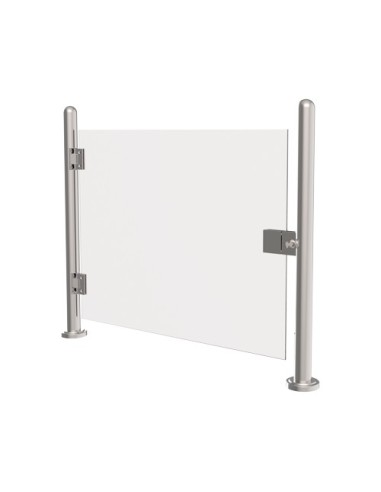 CERRAMIENTO CON PUERTA MANUAL - CERRADURA DE LLAVE (PUERTA MANUAL) - COMPATIBLE CON TORNOS - PUERTA ACRÍLICA INCLUIDA - FABRICAD