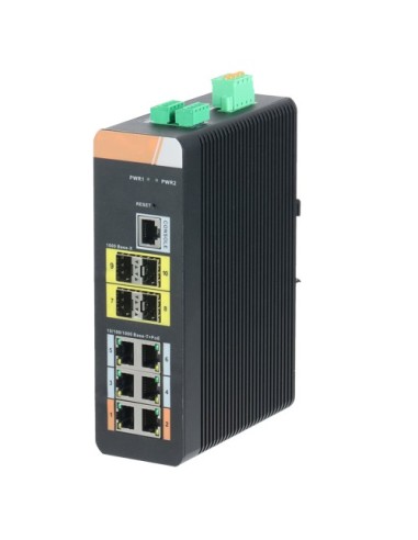 SWITCH HIPOE XSECURITY 6 PUERTOS POE (RJ