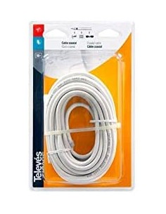 BLIS. CÂBLE COAXIAL PVC BLA.10m TELEVES 4371