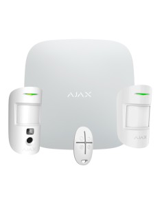KIT DE ALARMA PROFESIONAL - CERTIFICADO GRADO 2 - COMUNICACIÓN ETHERNET Y DUAL SIM GPRS - INALÁMBRICO 868 MHZ JEWELLER Y WINGS -