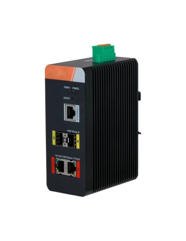 SWITCH HIPOE X-SECURITY - 2 PUERTOS POE