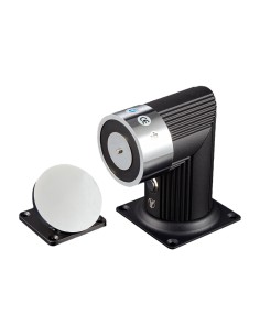 ELEKTROMAGNETISCHER HALTER - FÜR EINE EINFACHE TÜR - HALTEKRAFT 180 KG - MANUELLE AUSLÖSETASTE - STROMVERSORGUNG ZU 12/24V DC -