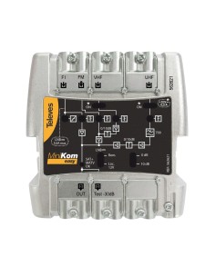 AMP.MINIKOM 4E/1S "EasyF" FM-V-U-BIS TELEVES 562621