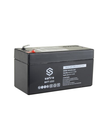 BATERÍA RECARGABLE - TECNOLOGÍA PLOMO ÁCIDO AGM - VOLTAJE 12 V - CAPACIDAD 1.3 AH - 58 X 97 X 65 MM / 540 G - PARA RESPALDO O US