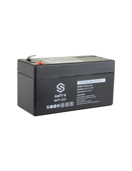 BATERÍA RECARGABLE - TECNOLOGÍA PLOMO ÁCIDO AGM - VOLTAJE 12 V - CAPACIDAD 1.3 AH - 58 X 97 X 65 MM / 540 G - PARA RESPALDO O US