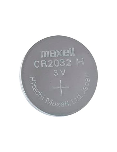 PILA CR2032 - VOLTAJE 3.0 V - LITIO - CAPACIDAD NOMINAL 240 MAH - COMPATIBLE CON PRODUCTOS DEL CATÁLOGO