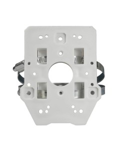 SOPORTE DE POSTE - COMPATIBILIDAD UNIVERSAL - APTO PARA USO EN EXTERIOR - PASADOR DE CABLES - 105 (AL) X 70 (AN) X 2 (FO) MM 2