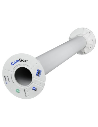 SOPORTE TECHO - ALTURA 50 CM X 10 (Ø) CM - APTO PARA USO EN INTERIOR Y EXTERIOR - COLOR BLANCO - FABRICADO EN PLÁSTICO