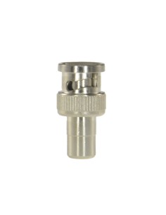 CONECTOR - BNC MACHO - RCA FÊMEA - 25 MM (FO) - 10 MM (AN) - 5 G 2