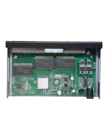 SWITCH POE - 4 PUERTOS POE + 2 UPLINK RJ45 - VELOCIDAD HASTA 100 MBPS EN TODOS LOS PUERTOS - HASTA 60W EN TOTAL PARA TODOS LOS P