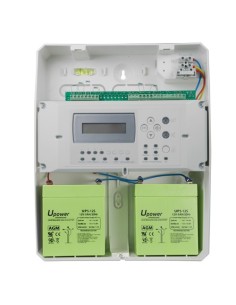 CENTRAL CONVENCIONAL DE 4 ZONAS CON PANTALLA LCD - 2 SALIDA DE SIRENA - 2 SALIDAS DE ALARMA Y FALLO Y 2 SALIDAS DE RELÉ CONFIGUR 2