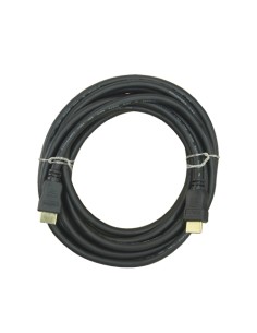 CABLE HDMI - CONECTORES HDMI TIPO A MACHO - ALTA VELOCIDAD - 5 M - COLOR NEGRO - CONECTORES ANTICORROSIÓN 2
