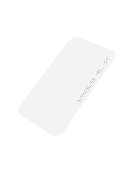 TARJETA DE PROXIMIDAD NUMERADA - ID POR RADIOFRECUENCIA | MEMORIA 1K - MF PASIVO | FORMATO CR80 - ALTA FRECUENCIA 13.56 MHZ - LI