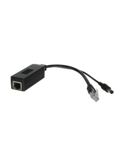 POE SPLITTER_x000D_ - POUR CAMÉRAS IP SANS POE_x000D_ - ENTRÉE RJ45 (POE)_x000D_ - SORTIE RJ45 ET JACK_x000D_ - PUISSANCE MAX 2 2