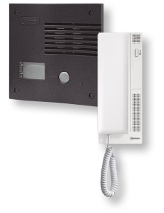 KIT PORTERO AUTOMATICO UNIFAMILIAR AUDIO GOLMAR K-201GRF