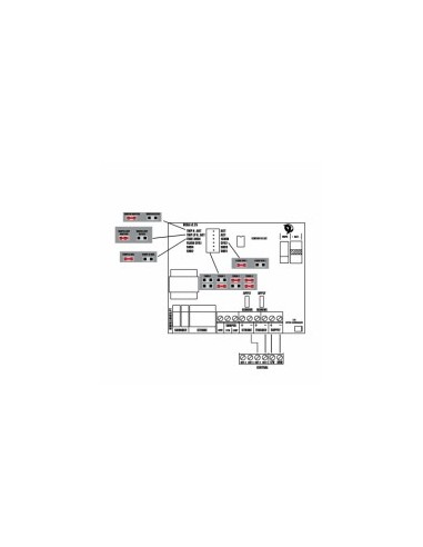 SIRENA PARA EXTERIOR CABLEADA - CERTIFICADO DE GRADO 3 - PRESIÓN SONORA MÁXIMA 112 DBA - FLASH DE 2 BARRAS DE LEDS SEÑALIZACIÓN