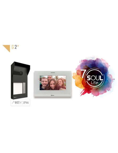 KIT VIDEO PORTERO SOUL S5110/ART 7 1P LITE 2H
