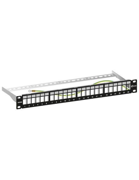 PANEL RACK 19" PATCH PANEL 24 PUERTOS KE