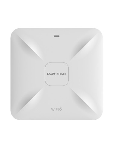 REYEE - AP OMNIDIRECCIONAL WI-FI 6 - FRECUENCIA 2.4 Y 5 GHZ - SOPORTA 802.11A/B/G/N/AC/AX - VELOCIDAD TRANSMISIÓN HASTA 1775 MBP