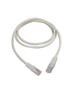 CABLE UTP SAFIRE - ETHERNET - CONECTORES RJ45 - CATEGORÍA 5E - 1 M - COLOR BLANCO