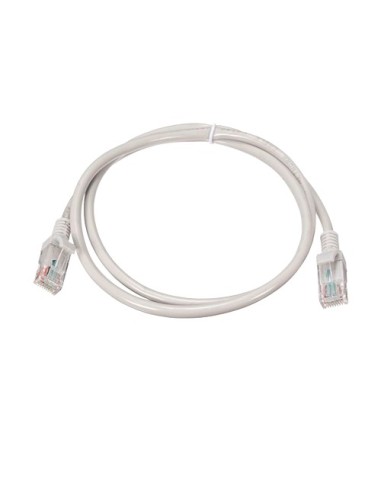 CABLE UTP SAFIRE - CATEGORÍA 6 - CONDUCTOR OFC, PUREZA 99.9% COBRE - ETHERNET - CONECTORES RJ45 - 1 M