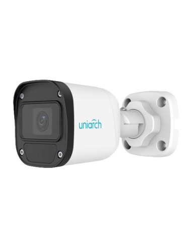 CÁMARA BULLET IP UNIVIEW-UNIARCH - 2 MP | LENTE 2.8 MM - IR 30 M | DWRD -  - POE | IP67 - MICRÓFONO INTEGRADO