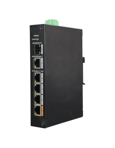 SWITCH POE X-SECURITY - 4 PUERTOS POE +1