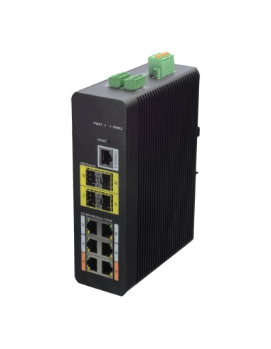 SWITCH HIPOE X-SECURITY - 6 PUERTOS POE