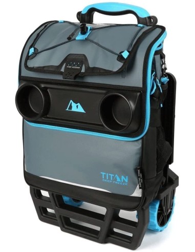 Titan - Nevera con ruedas de 22,5 litros