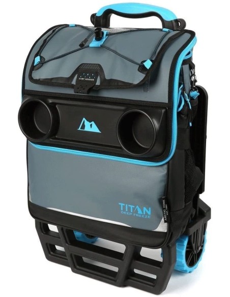 Titan - Nevera con ruedas de 22,5 litros