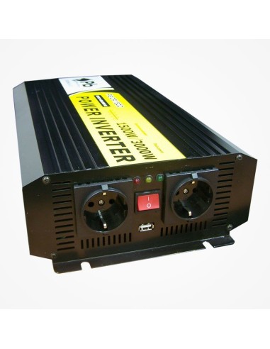 INVERSOR ONDA PURA 12VCC/220VCA 1500W 50