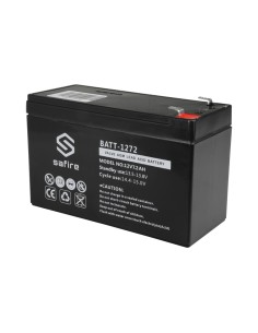 BATERÍA RECARGABLE - TECNOLOGÍA PLOMO ÁCIDO AGM - VOLTAJE 12 V - CAPACIDAD 7.2 AH - 94 X 151 X 65 MM / 2220 G - PARA RESPALDO O