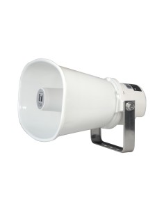 HAUT-PARLEUR COMPACT TOA POUR 100V - MOTEUR DE COMPRESSION INTÉGRÉ  - PUISSANCE 15 / 10 / 5 / 3 W - SENSIBILITÉ 112 DB - GAMME 