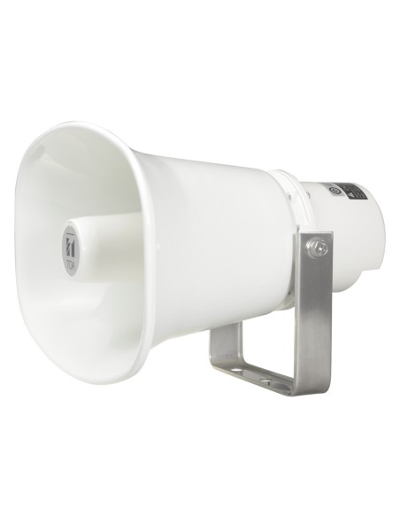 TOA COMPRESSION AUDIO HORN FOR 100V - INTEGRATED COMPRESSION MOTOR  - POWER 30 / 15 / 10 / 5 W - SENSITIVITY 113 DB - RANGE 250